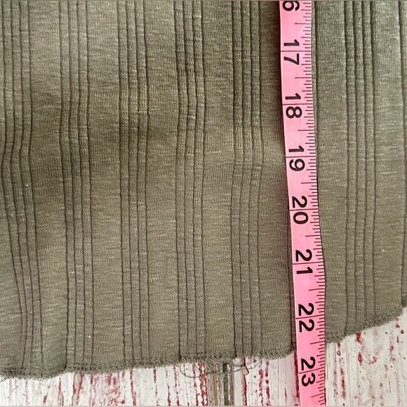 {MOUN TEN} Vintage Rib Tank Top Slub Rib - Kid’s Sz L - Picture 11 of 12